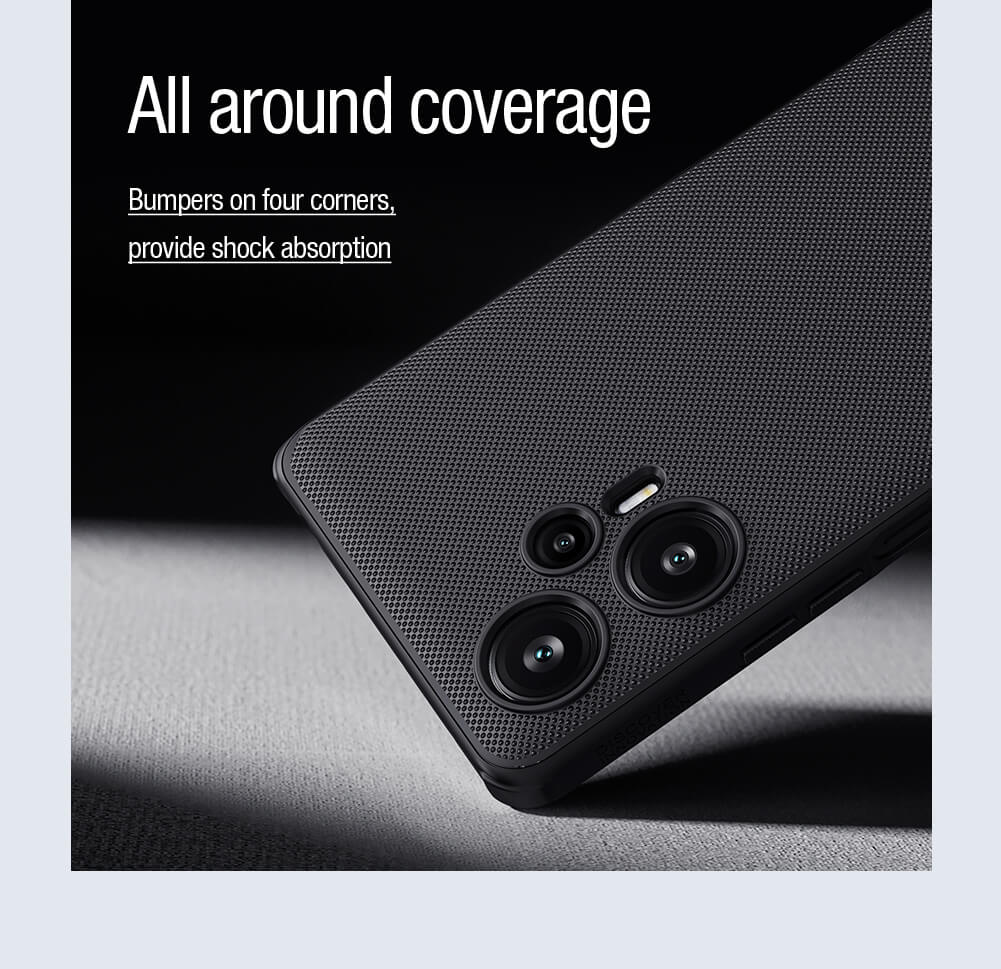 Чехол-крышка NILLKIN для Xiaomi Redmi Note 12 Turbo, Xiaomi Poco F5 (серия Frosted shield Pro Magnetic case)